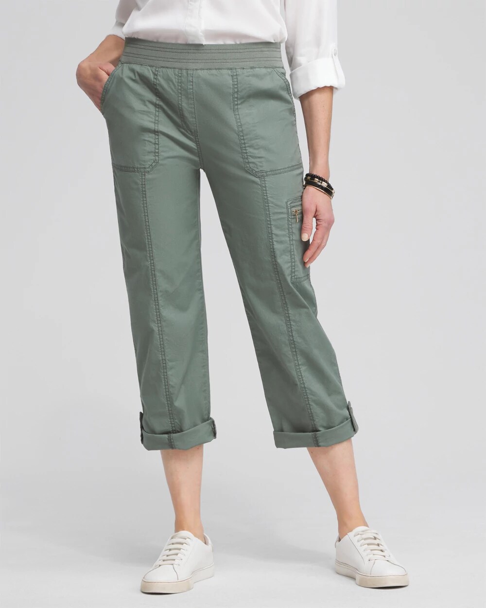 Poplin Cropped Pants | Chico's Poplin Cropped Pants | Chico's